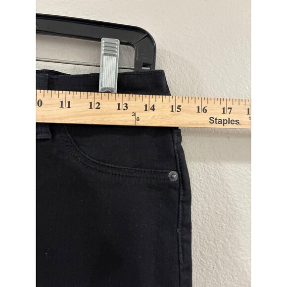 Free People Jeans high rise skinny size 30 color black cotton pants - Picture 6 of 9